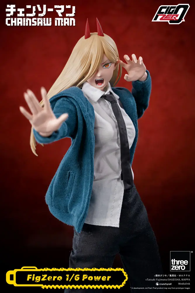 Chainsaw Man FigZero 1/6 Power akciófigura 28 cm termékfotó