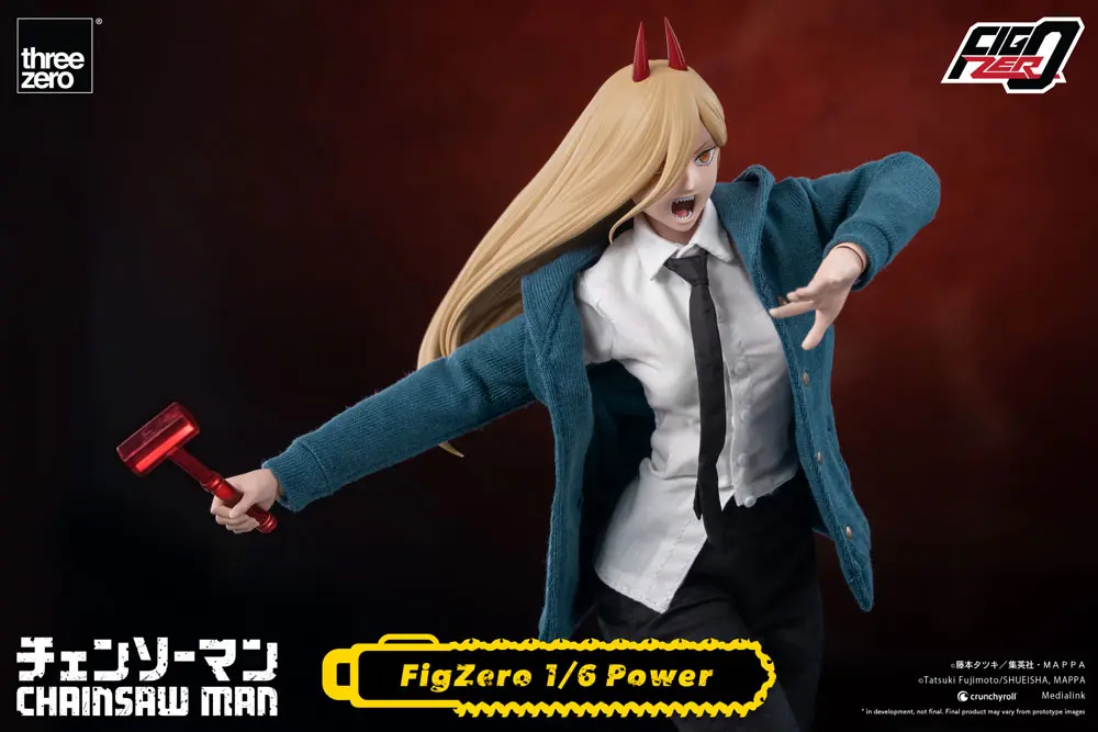 Chainsaw Man FigZero 1/6 Power akciófigura 28 cm termékfotó