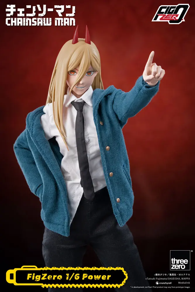 Chainsaw Man FigZero 1/6 Power akciófigura 28 cm termékfotó
