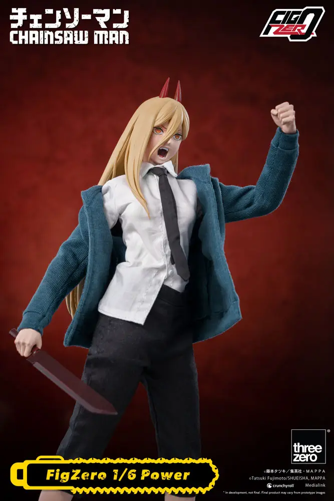 Chainsaw Man FigZero 1/6 Power akciófigura 28 cm termékfotó