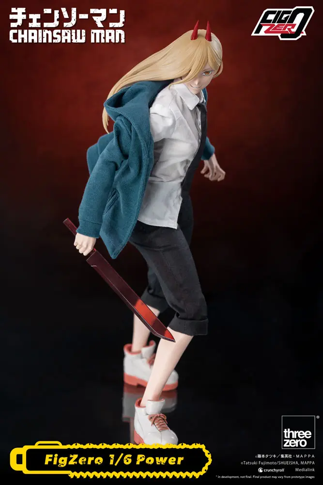 Chainsaw Man FigZero 1/6 Power akciófigura 28 cm termékfotó