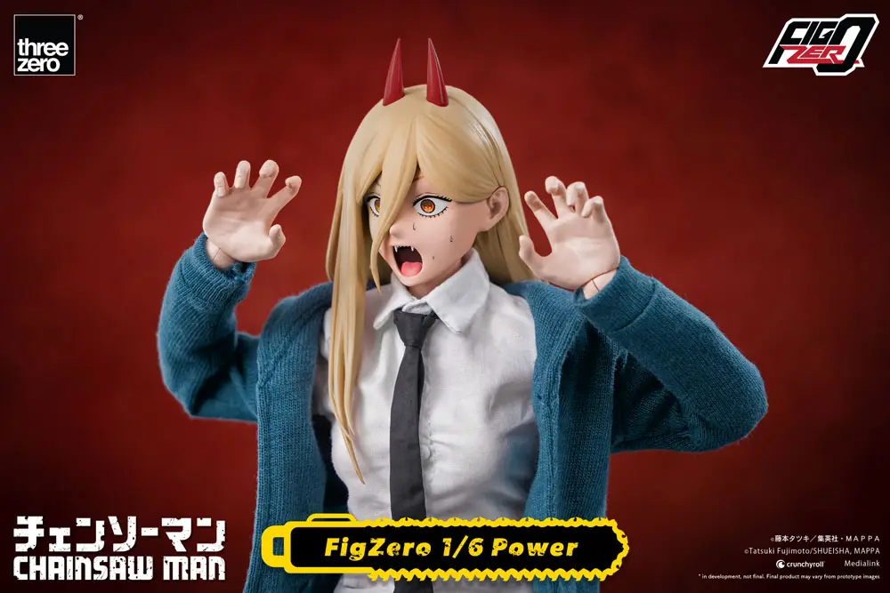 Chainsaw Man FigZero 1/6 Power akciófigura 28 cm termékfotó