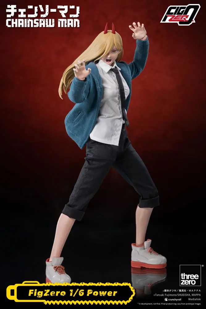 Chainsaw Man FigZero 1/6 Power akciófigura 28 cm termékfotó