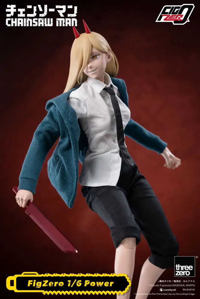Chainsaw Man FigZero 1/6 Power akciófigura 28 cm termékfotó
