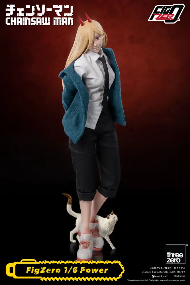 Chainsaw Man FigZero 1/6 Power akciófigura 28 cm termékfotó