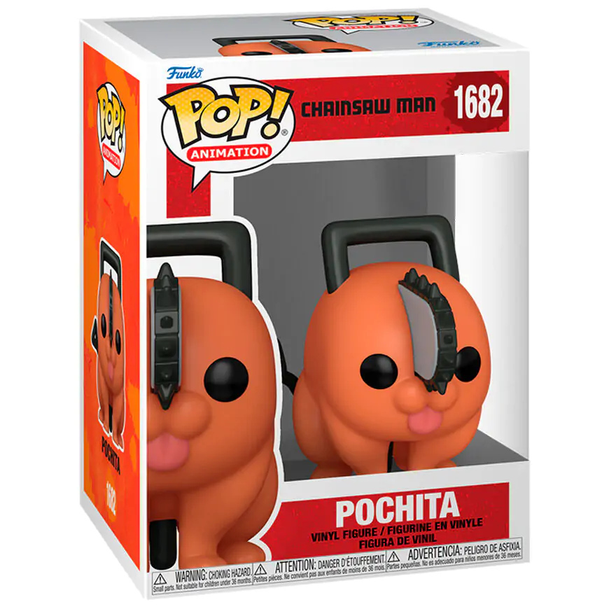 Chainsaw Man Funko POP! Animation Vinyl figura Pochita 9 cm termékfotó