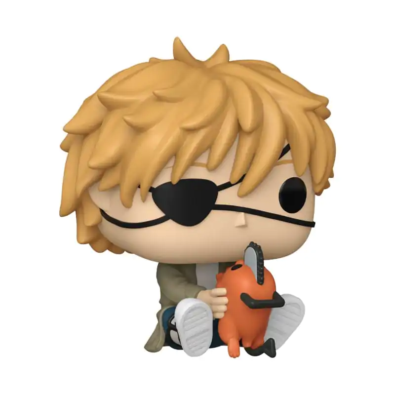 Chainsaw Man Funko POP! Games Vinyl figura Denji &amp; Pochita 9 cm termékfotó