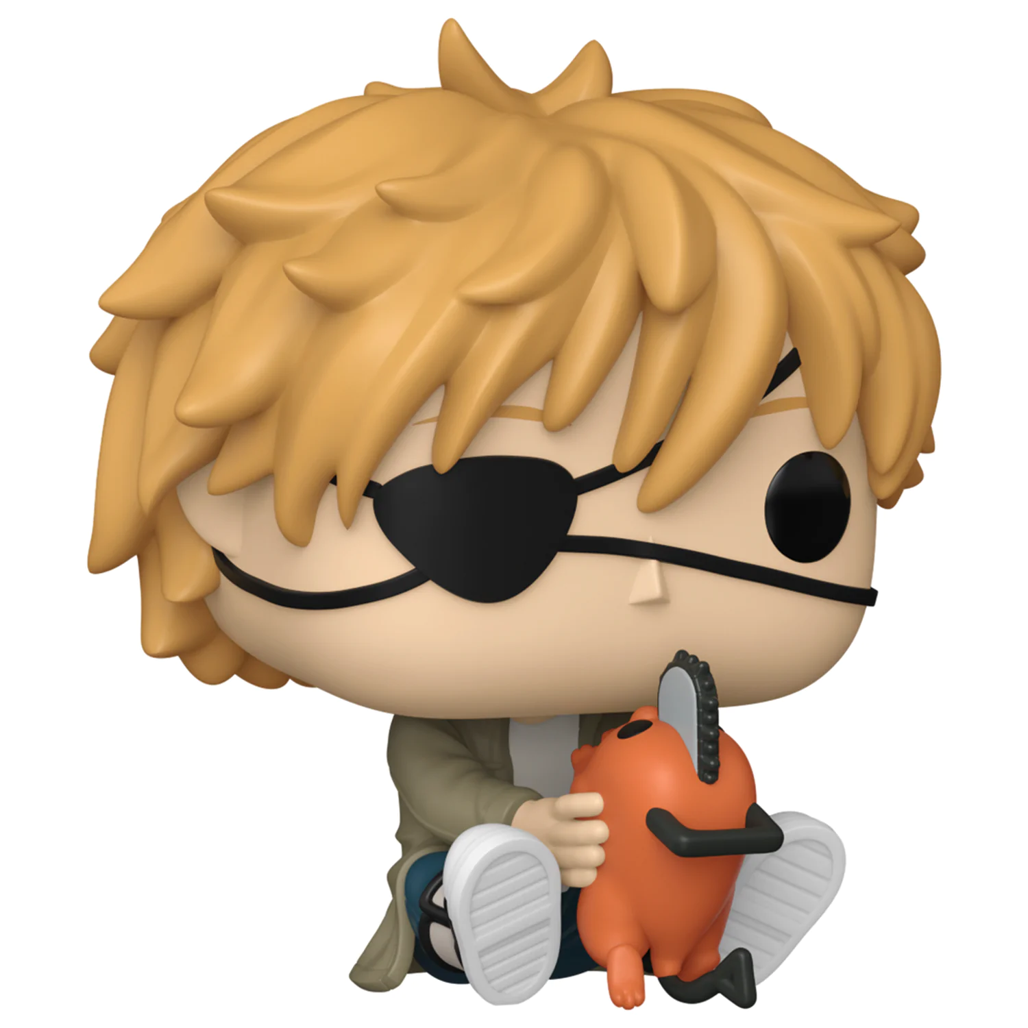 Chainsaw Man Funko POP! Games Vinyl figura Denji & Pochita 9 cm [SÉRÜLT CSOMAGOLÁS] termékfotó