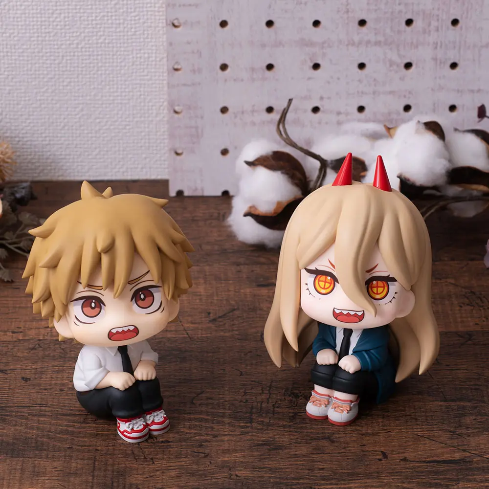 Chainsaw Man Look Up Denji &amp; Power PVC szobor figurák Limited Ver. 11 cm termékfotó