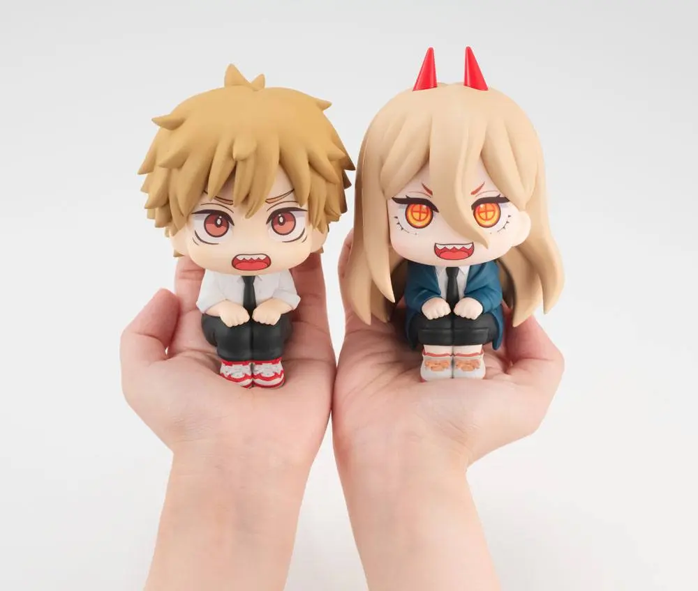 Chainsaw Man Look Up Denji &amp; Power PVC szobor figurák Limited Ver. 11 cm termékfotó