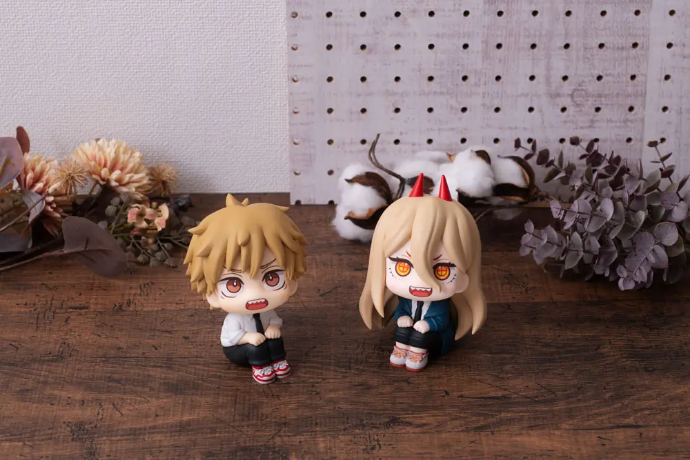 Chainsaw Man Look Up Denji &amp; Power PVC szobor figurák Limited Ver. 11 cm termékfotó