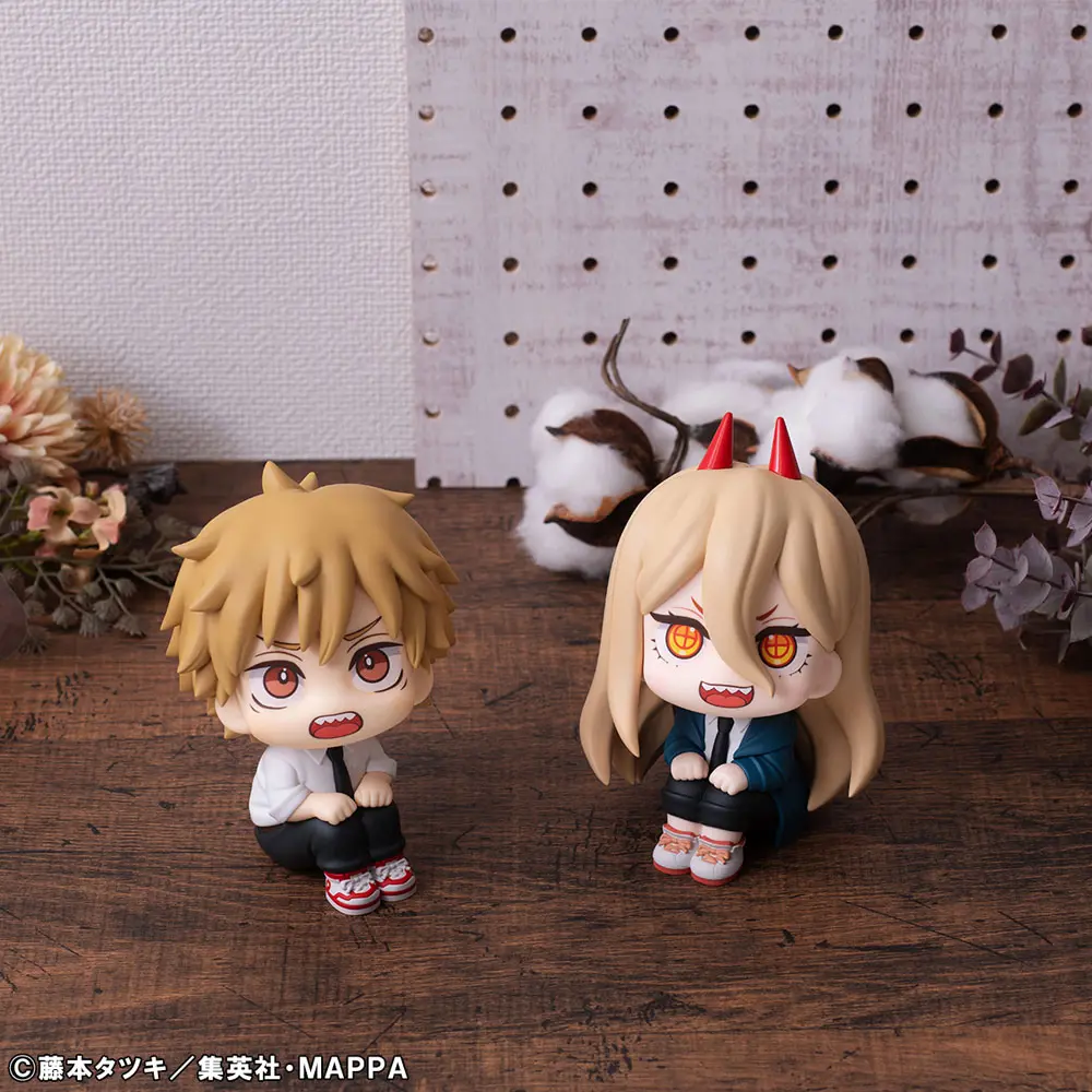 Chainsaw Man Look Up Denji &amp; Power PVC szobor figurák Limited Ver. 11 cm termékfotó