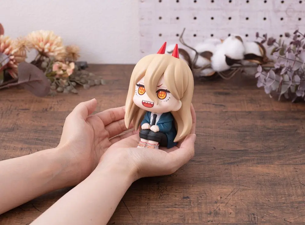 Chainsaw Man Look Up Power PVC szobor figura 11 cm termékfotó