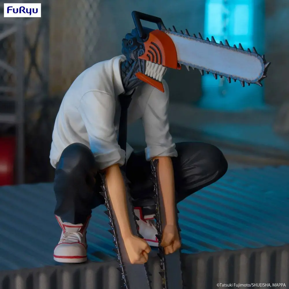 Chainsaw Man Noodle Stopper Chainsaw Man PVC szobor figura 14 cm termékfotó