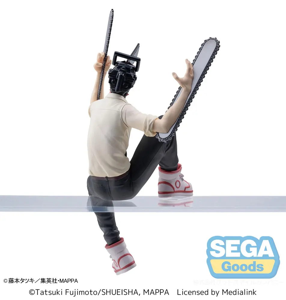 Chainsaw Man PM Perching Chainsaw Man PVC szobor figura 14 cm termékfotó