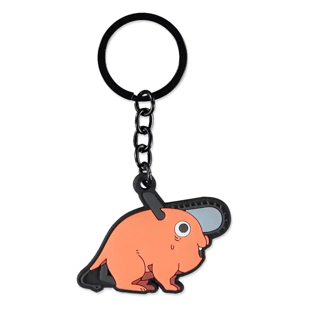 Chainsaw Man Pochita Sitting gumi kulcstartó  termékfotó