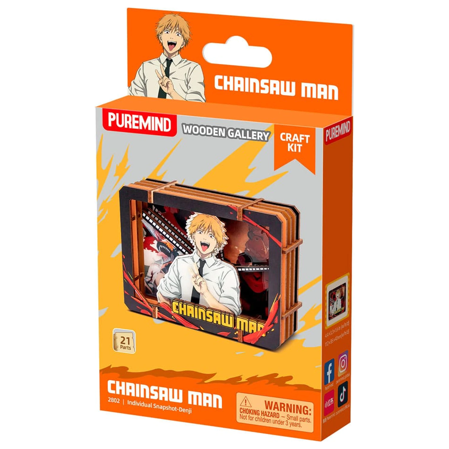 Chainsaw Man Wooden Gallery (S) Denji modell készlet  termékfotó