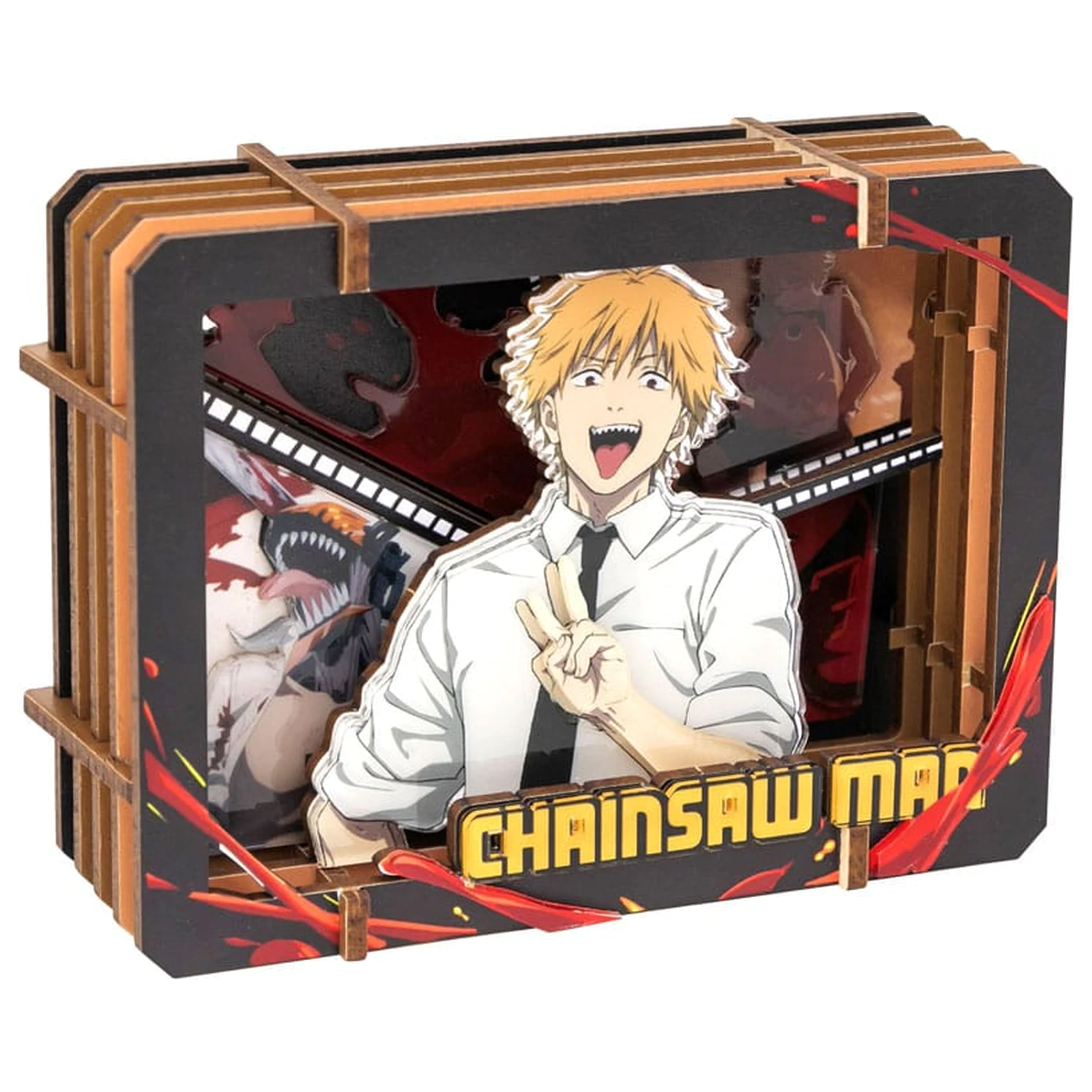 Chainsaw Man Wooden Gallery (S) Denji modell készlet  termékfotó