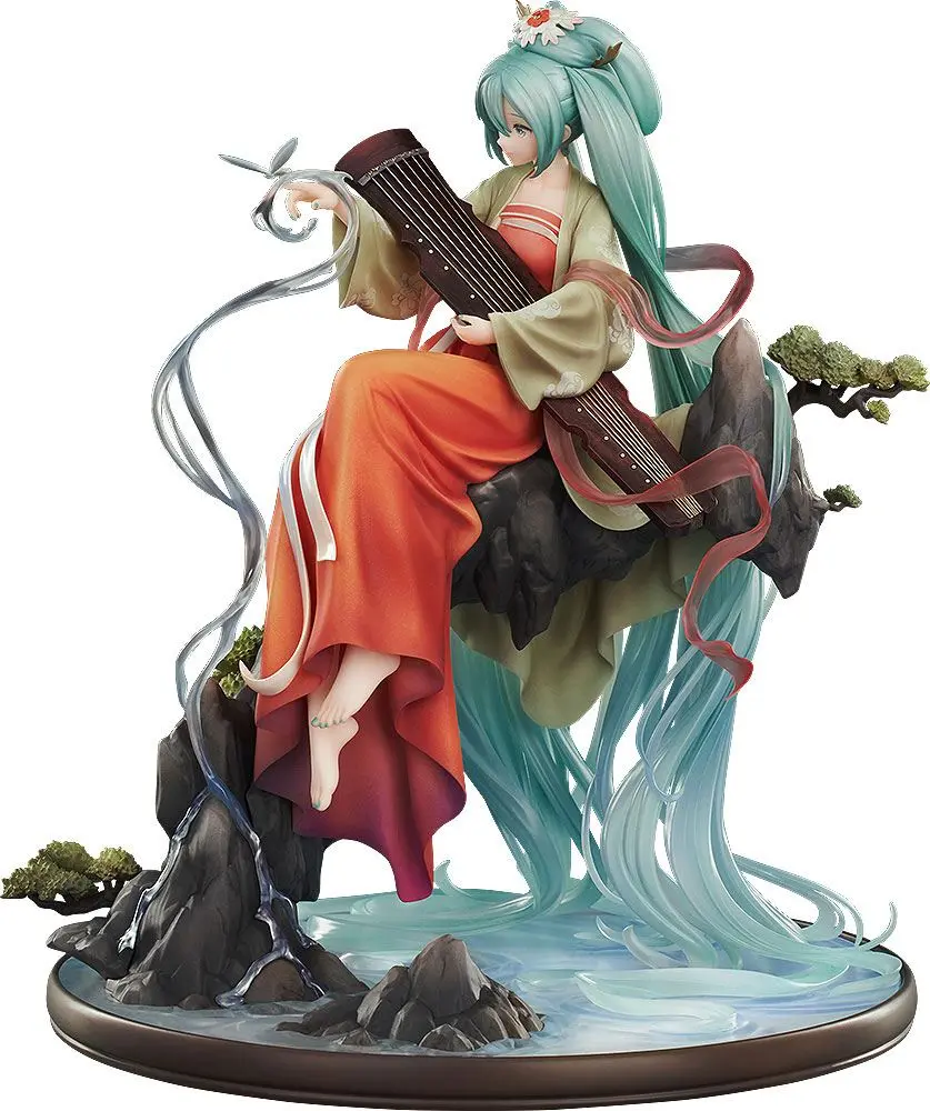 Character Vocal Series 01 1/7 Hatsune Miku: Gao Shan Liu Shui Ver. szobor figura 26 cm termékfotó