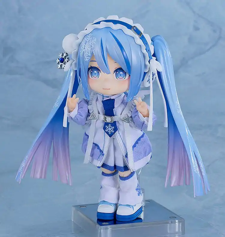 Character Vocal Series 01: Hatsune Miku Nendoroid Doll akciófigura Snow Miku: Yukiiro Pop Ver. 14 cm termékfotó