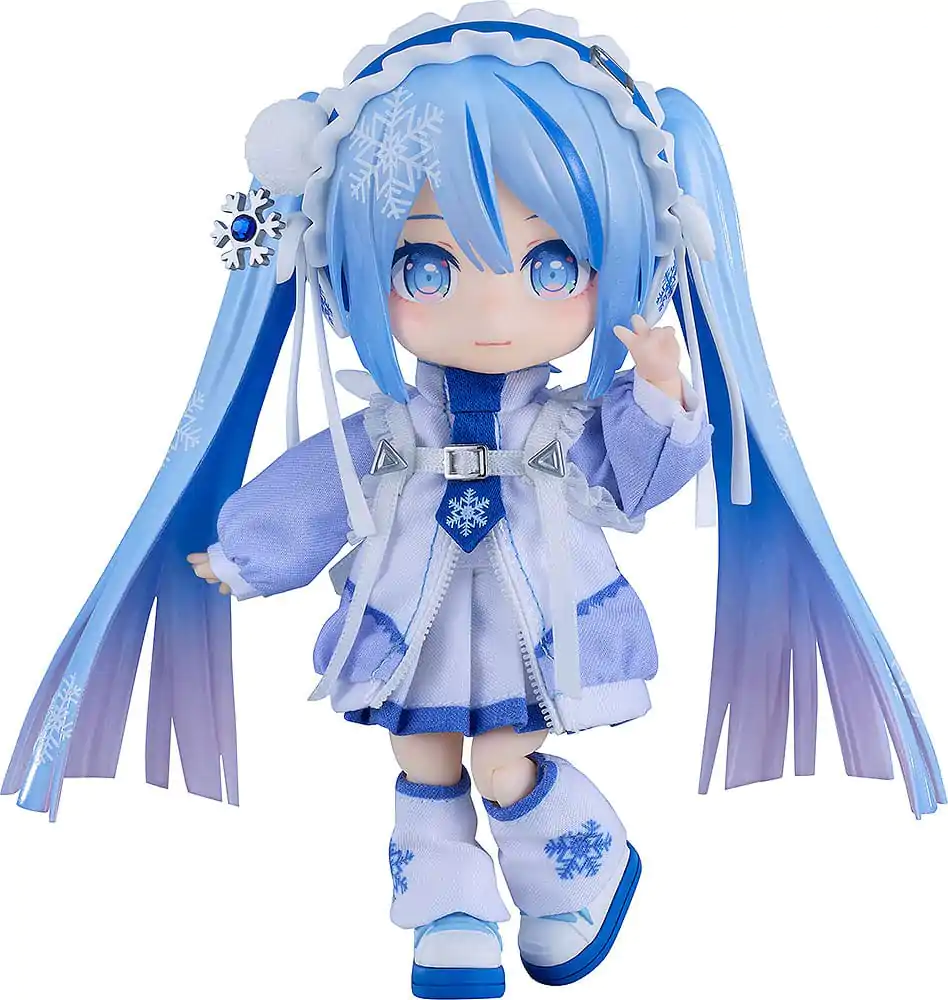 Character Vocal Series 01: Hatsune Miku Nendoroid Doll akciófigura Snow Miku: Yukiiro Pop Ver. 14 cm termékfotó