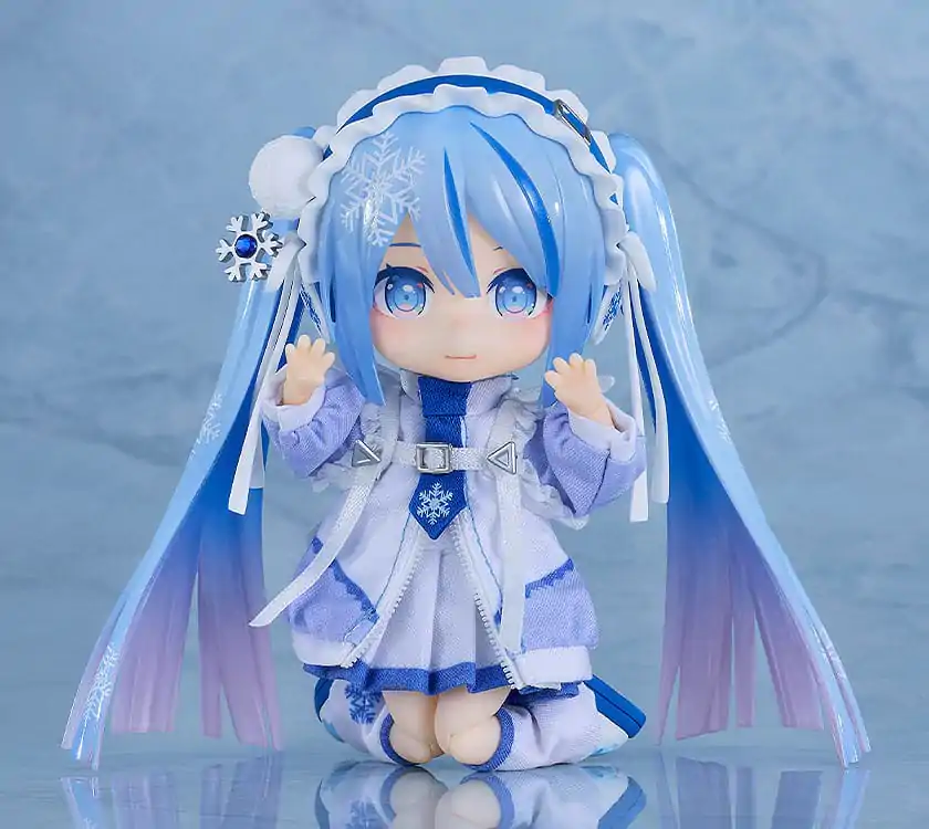 Character Vocal Series 01: Hatsune Miku Nendoroid Doll akciófigura Snow Miku: Yukiiro Pop Ver. 14 cm termékfotó