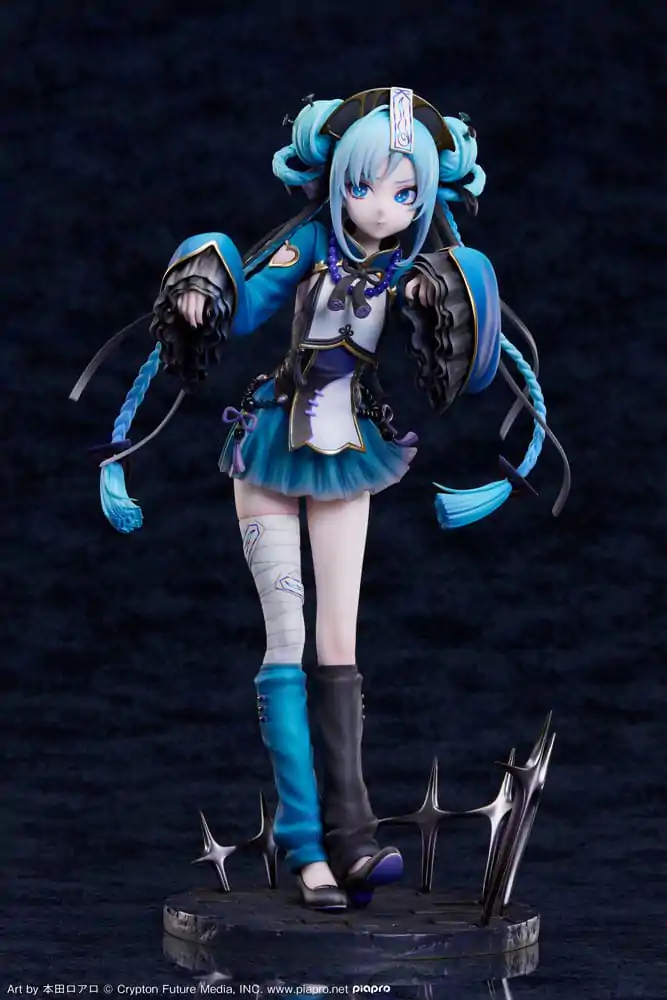 Character Vocal Series 01: Hatsune Miku 1/7 Hatsune Miku Jiangshi Ver. PVC szobor figura 23 cm termékfotó