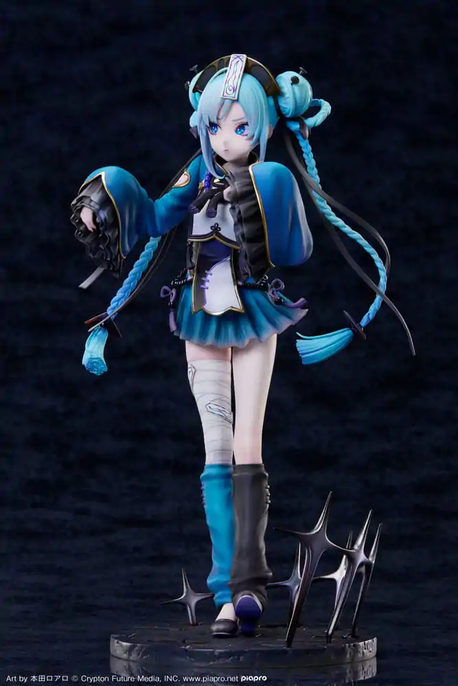 Character Vocal Series 01: Hatsune Miku 1/7 Hatsune Miku Jiangshi Ver. PVC szobor figura 23 cm termékfotó