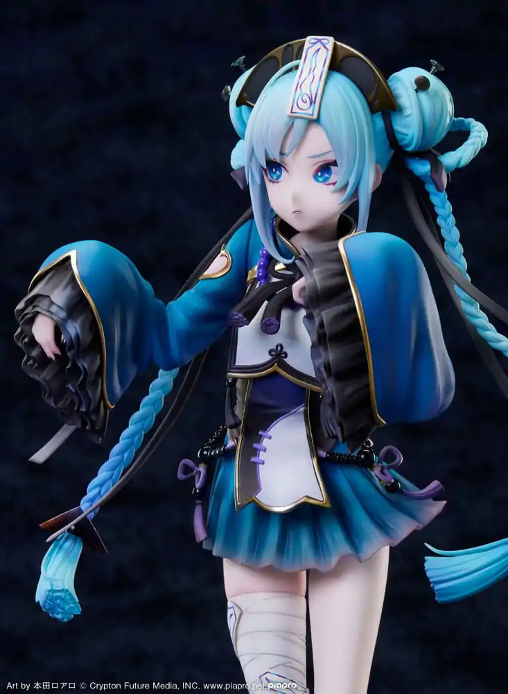 Character Vocal Series 01: Hatsune Miku 1/7 Hatsune Miku Jiangshi Ver. PVC szobor figura 23 cm termékfotó