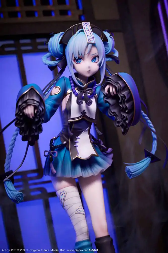 Character Vocal Series 01: Hatsune Miku 1/7 Hatsune Miku Jiangshi Ver. PVC szobor figura 23 cm termékfotó