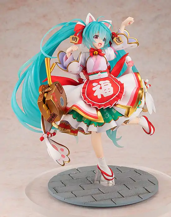 Character Vocal Series 01: Hatsune Miku PVC Statue 1/7 Hatsune Miku: Maneki Miku Ver. 23 cm termékfotó