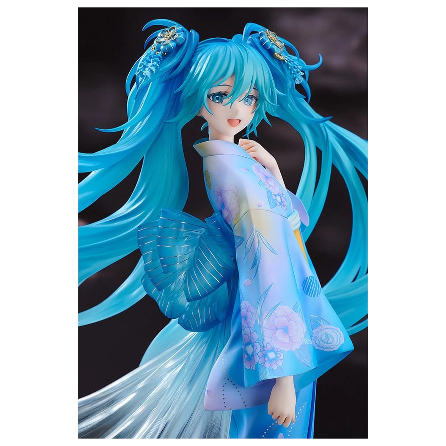 Character Vocal Series 01: Hatsune Miku 1/7 Music & Fire Works Ver. PVC figura 23 cm termékfotó