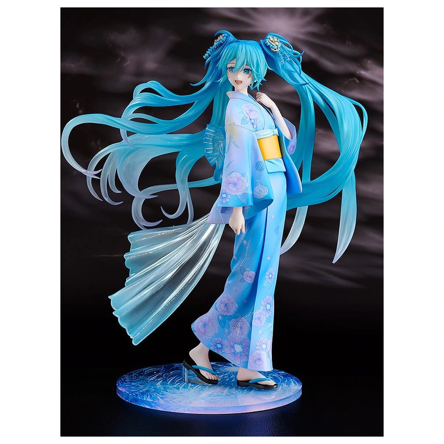 Character Vocal Series 01: Hatsune Miku 1/7 Music & Fire Works Ver. PVC figura 23 cm termékfotó