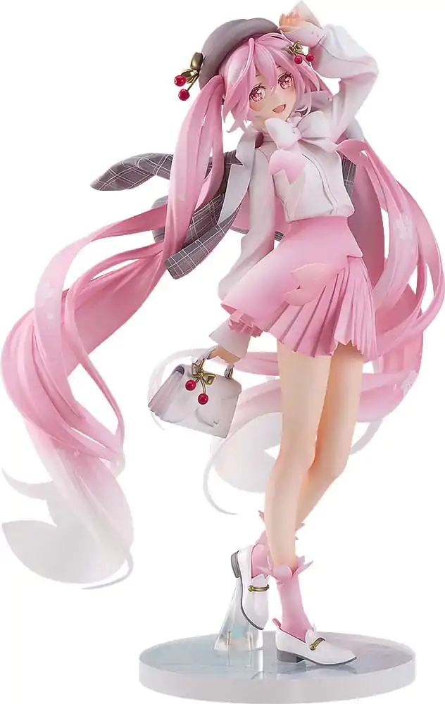 Character Vocal Series 01: Hatsune Miku 1/7 Sakura Miku: Hanami Outfit Ver. PVC szobor figura 28 cm termékfotó