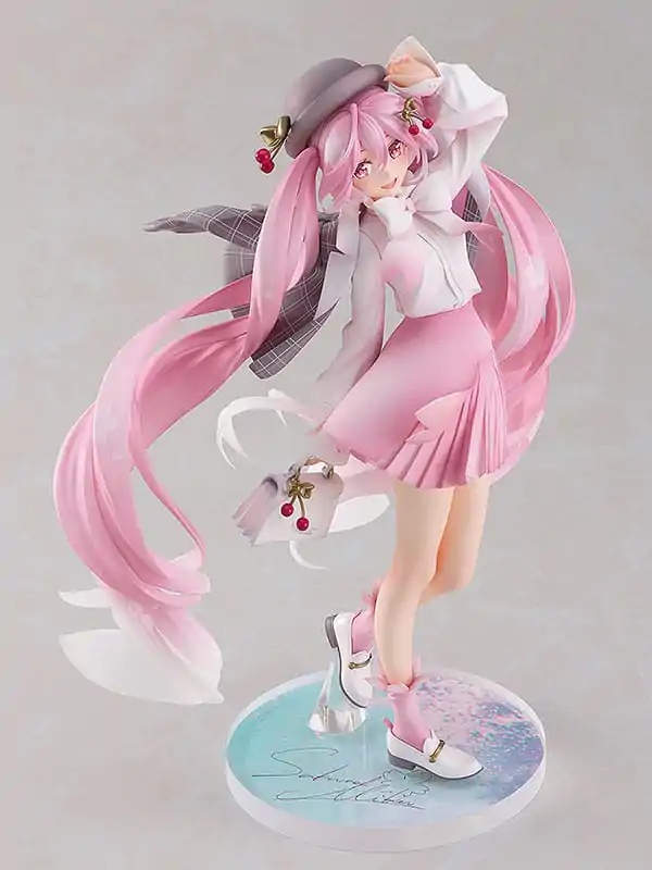 Character Vocal Series 01: Hatsune Miku 1/7 Sakura Miku: Hanami Outfit Ver. PVC szobor figura 28 cm termékfotó