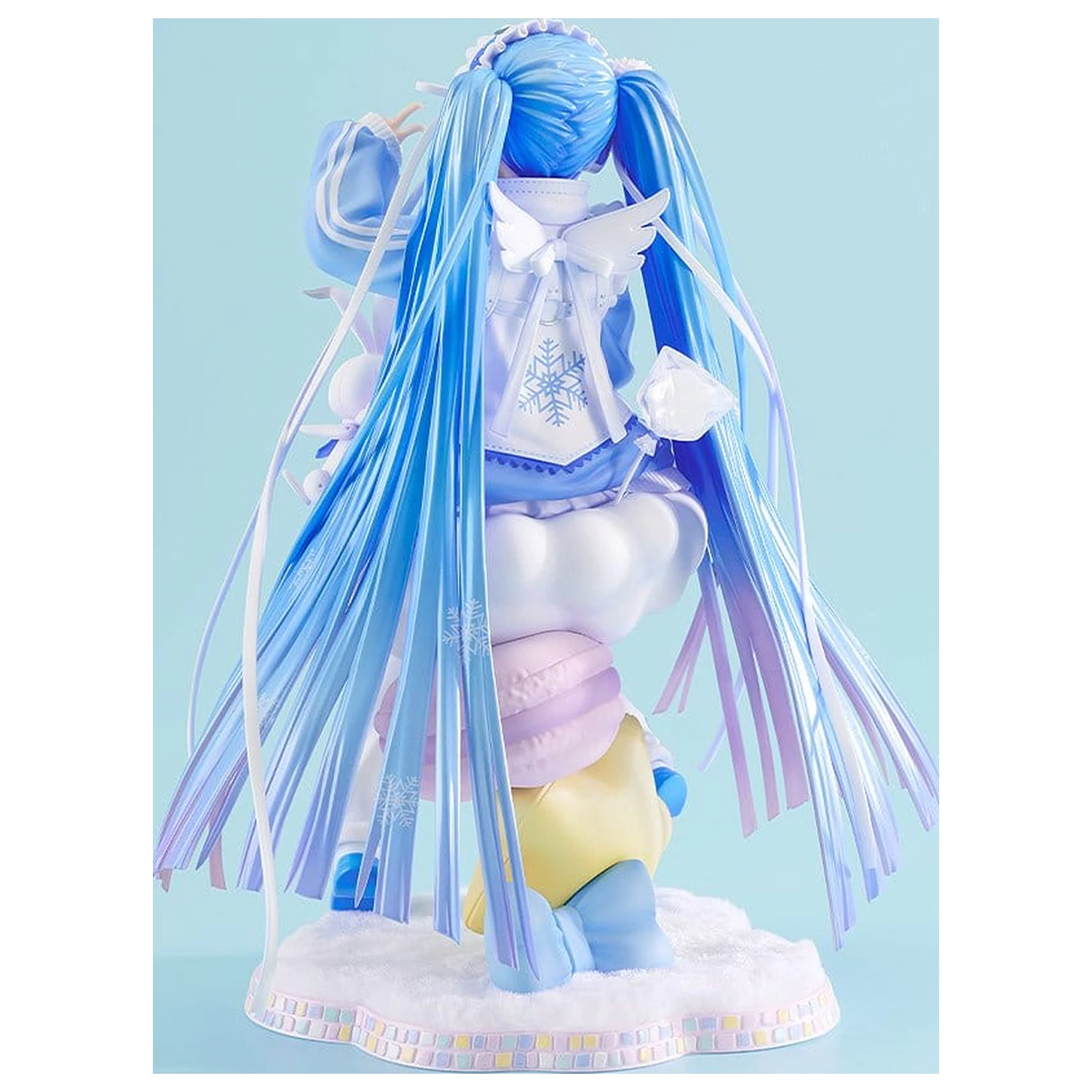 Character Vocal Series 01: Hatsune Miku 1/7 Snow Miku: Yukiiro Pop Ver. PVC szobor figura 24 cm termékfotó