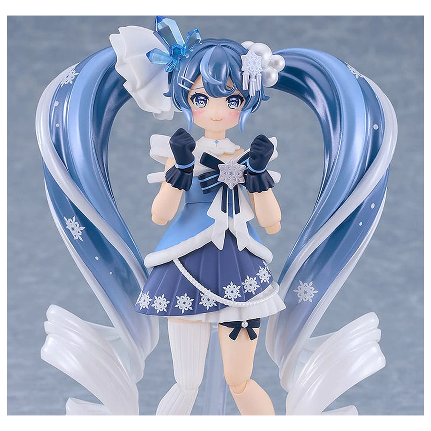 Character Vocal Series 01: Hatsune Miku Figma akciófigura Snow Miku: Crystal Snow Ver. 13 cm  termékfotó