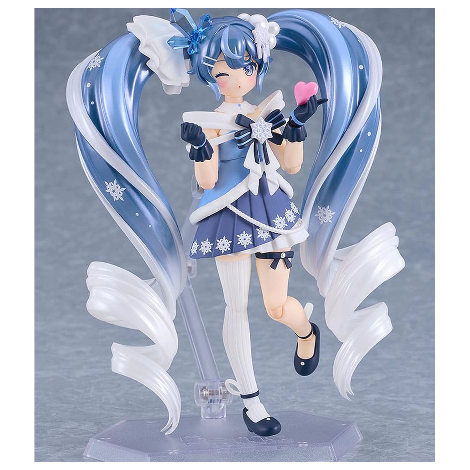 Character Vocal Series 01: Hatsune Miku Figma akciófigura Snow Miku: Crystal Snow Ver. 13 cm  termékfotó