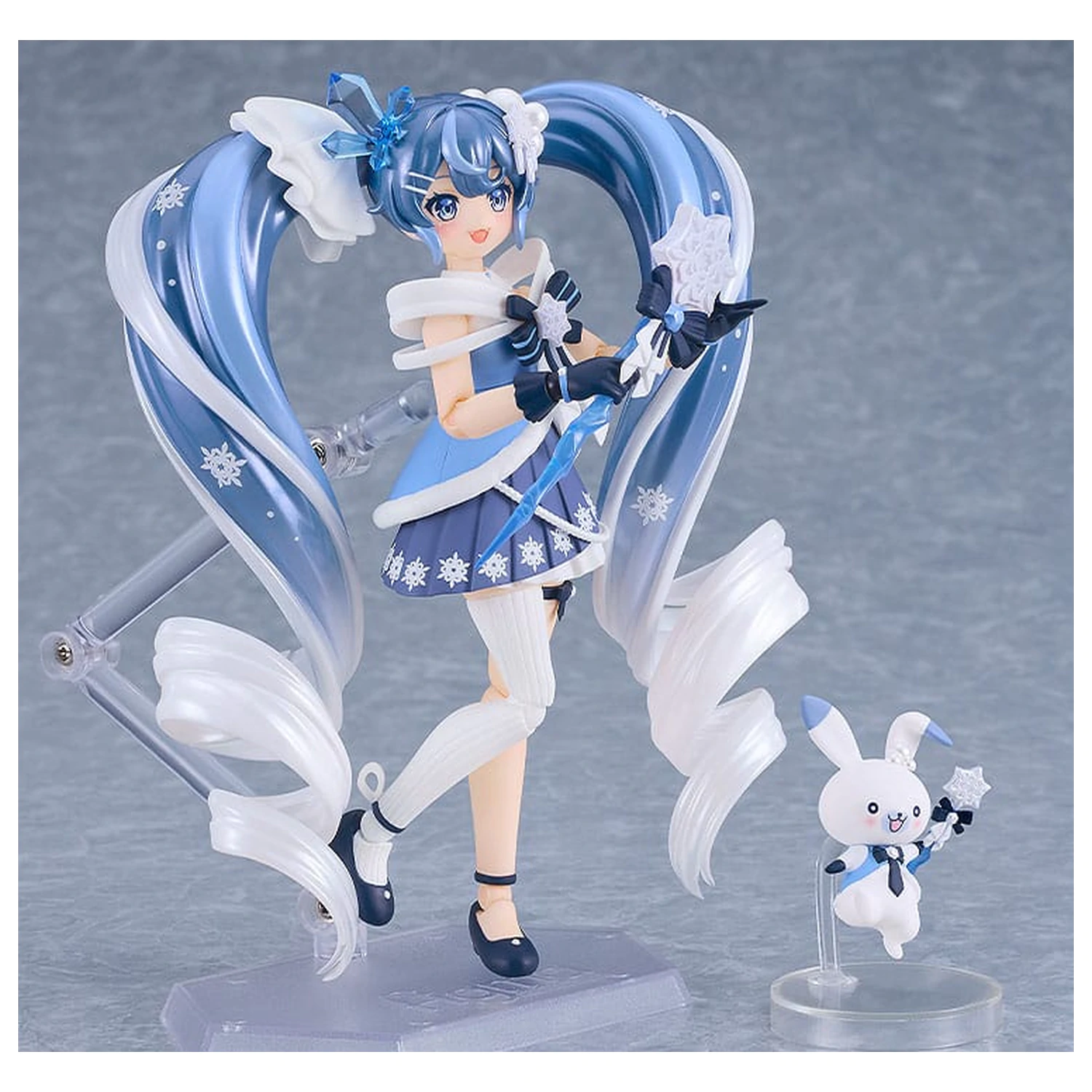 Character Vocal Series 01: Hatsune Miku Figma akciófigura Snow Miku: Crystal Snow Ver. 13 cm  termékfotó