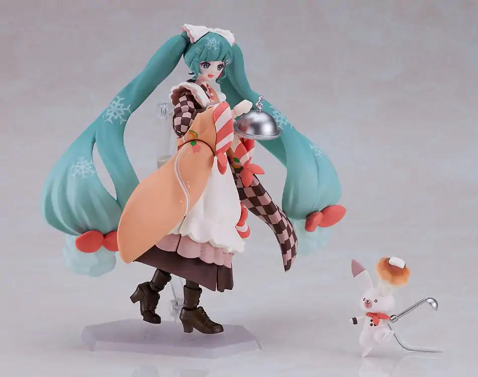 Character Vocal Series 01: Hatsune Miku Figma akciófigura Snow Miku: Winter Delicacy Ver. 14 cm termékfotó