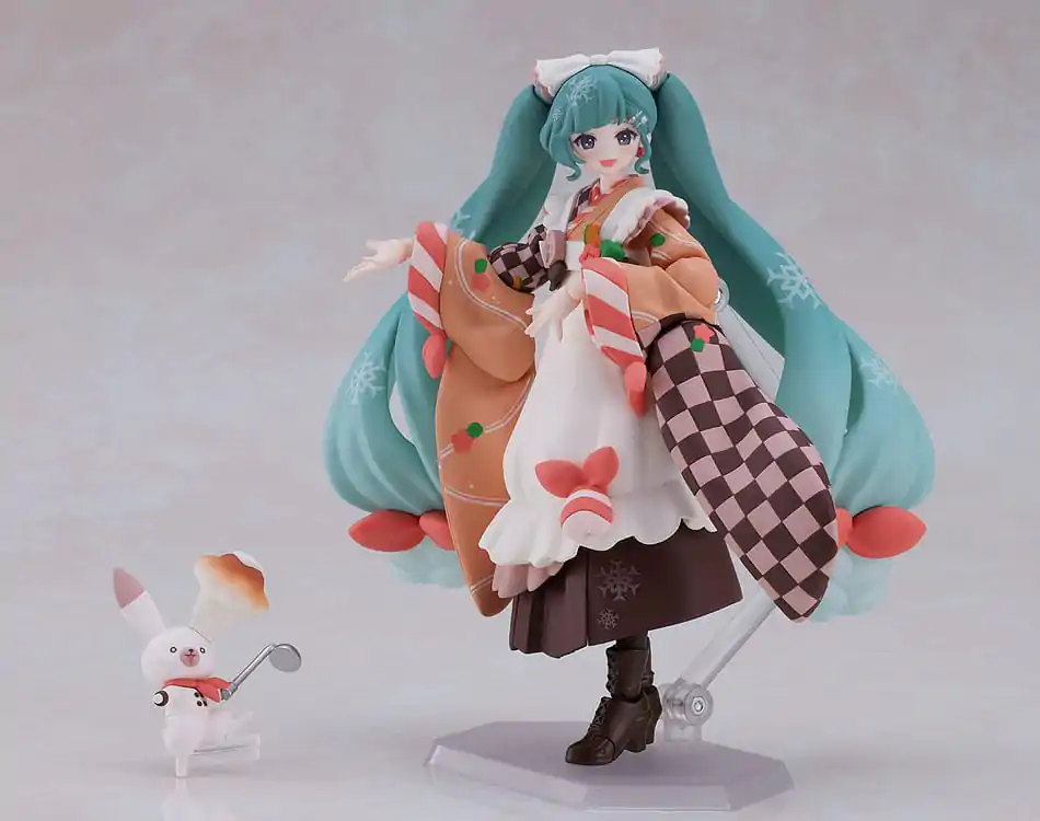 Character Vocal Series 01: Hatsune Miku Figma akciófigura Snow Miku: Winter Delicacy Ver. 14 cm termékfotó