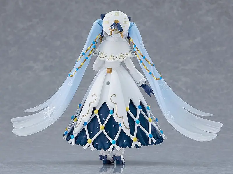 Character Vocal Series 01: Hatsune Miku Figma Snow Miku: Glowing Snow Ver. akciófigura 14 cm termékfotó