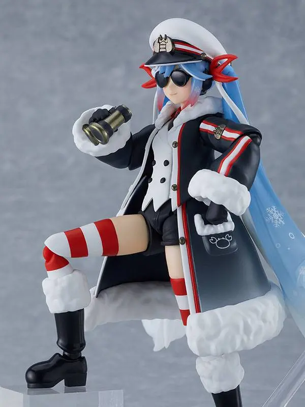 Character Vocal Series 01: Hatsune Miku Figma Snow Miku: Grand Voyage Ver. akciófigura 13 cm termékfotó