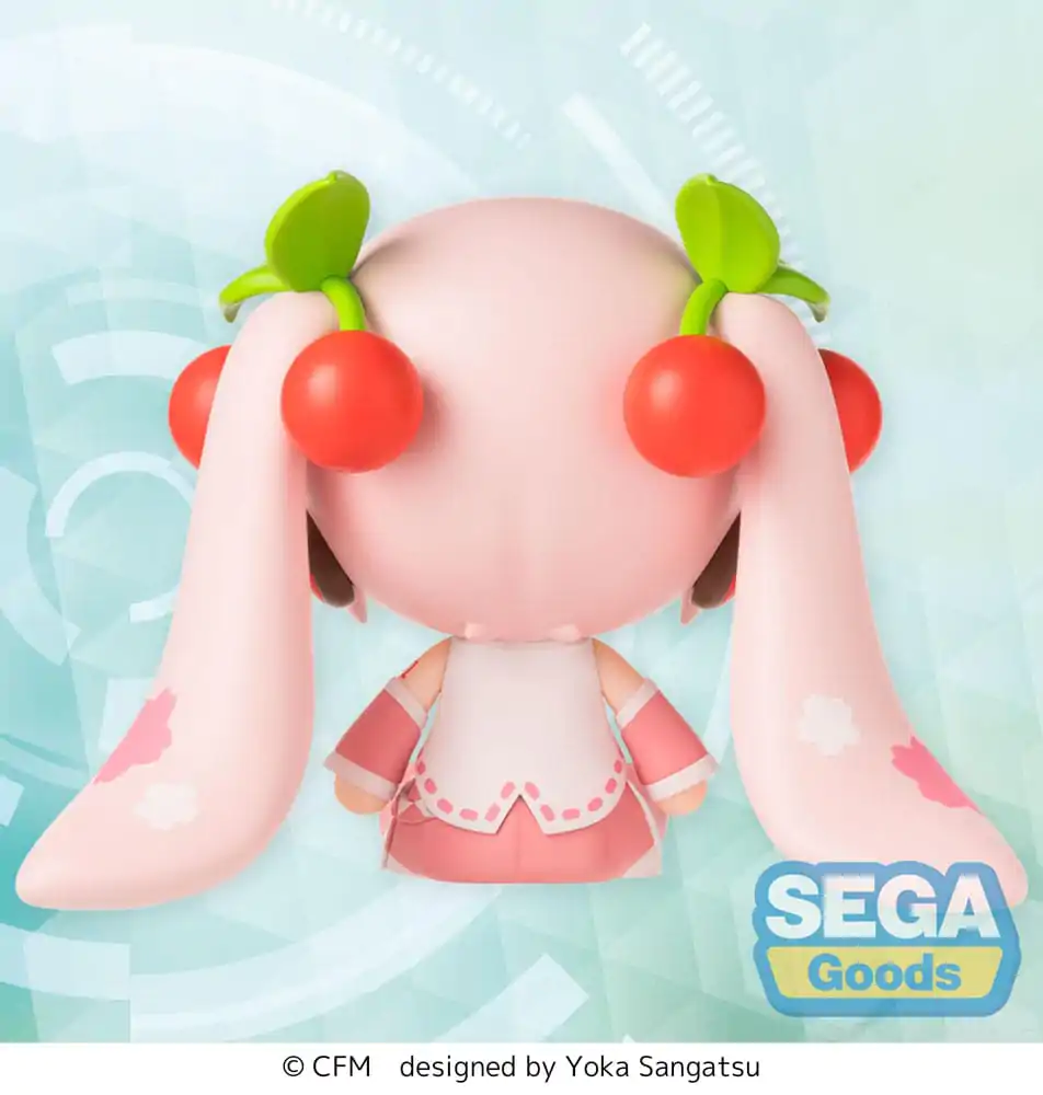 Character Vocal Series 01: Hatsune Miku Fuwa Petit Chibi figura Sakura Miku 8 cm  termékfotó