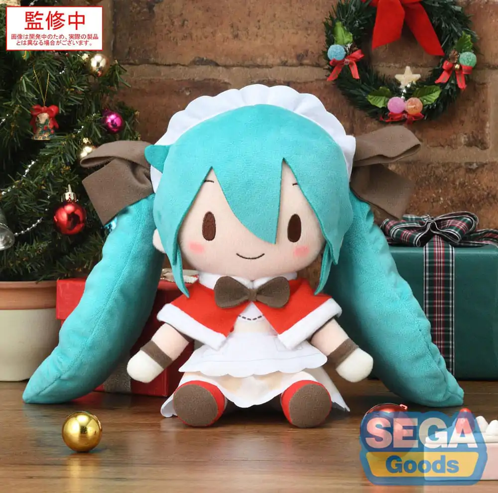 Character Vocal Series 01: Hatsune Miku Fuwa Petit Hatsune Miku Christmas 2025 M plüss figura 22 cm termékfotó
