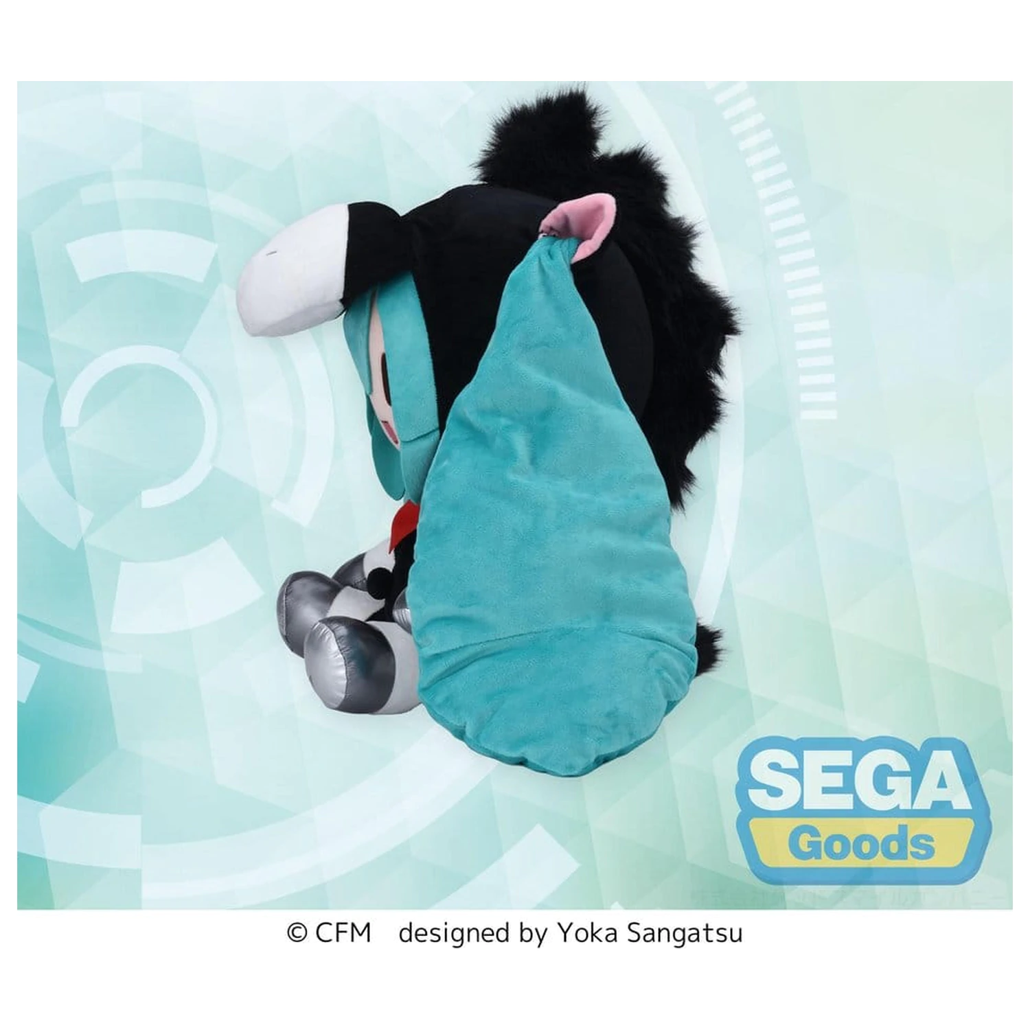 Character Vocal Series 01: Hatsune Miku Fuwa Petit Hatsune Miku Horse 2026 LL plüss figura 40 cm termékfotó