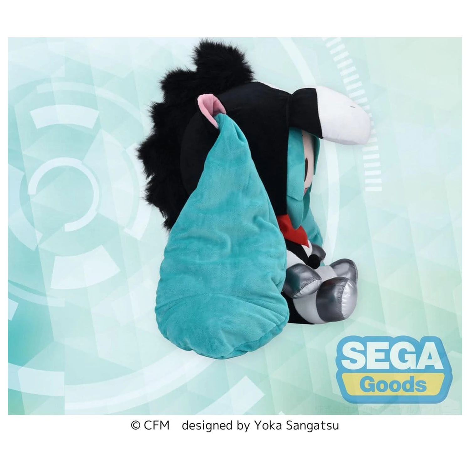 Character Vocal Series 01: Hatsune Miku Fuwa Petit Hatsune Miku Horse 2026 LL plüss figura 40 cm termékfotó