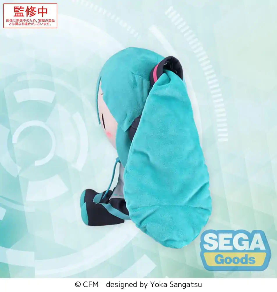 Character Vocal Series 01: Hatsune Miku Fuwa Petit Hatsune Miku L plüss figura 27 cm termékfotó