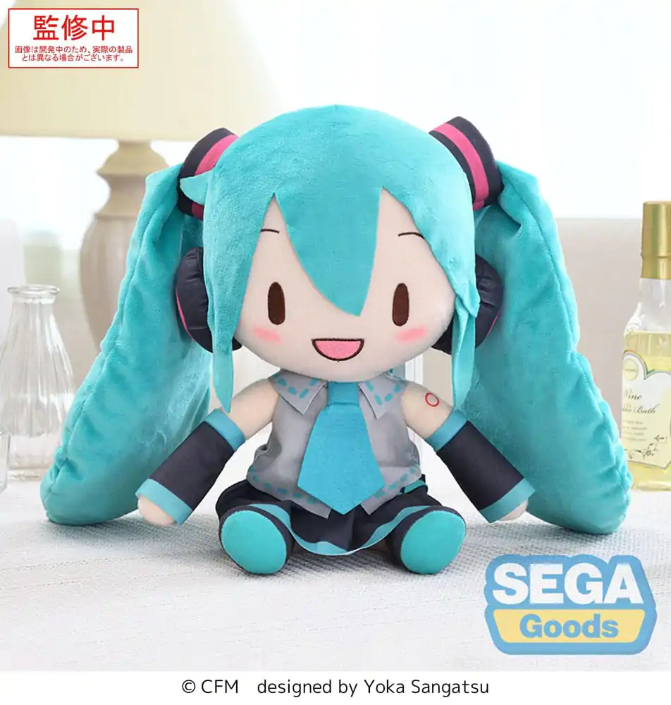 Character Vocal Series 01: Hatsune Miku Fuwa Petit Hatsune Miku L plüss figura 27 cm termékfotó
