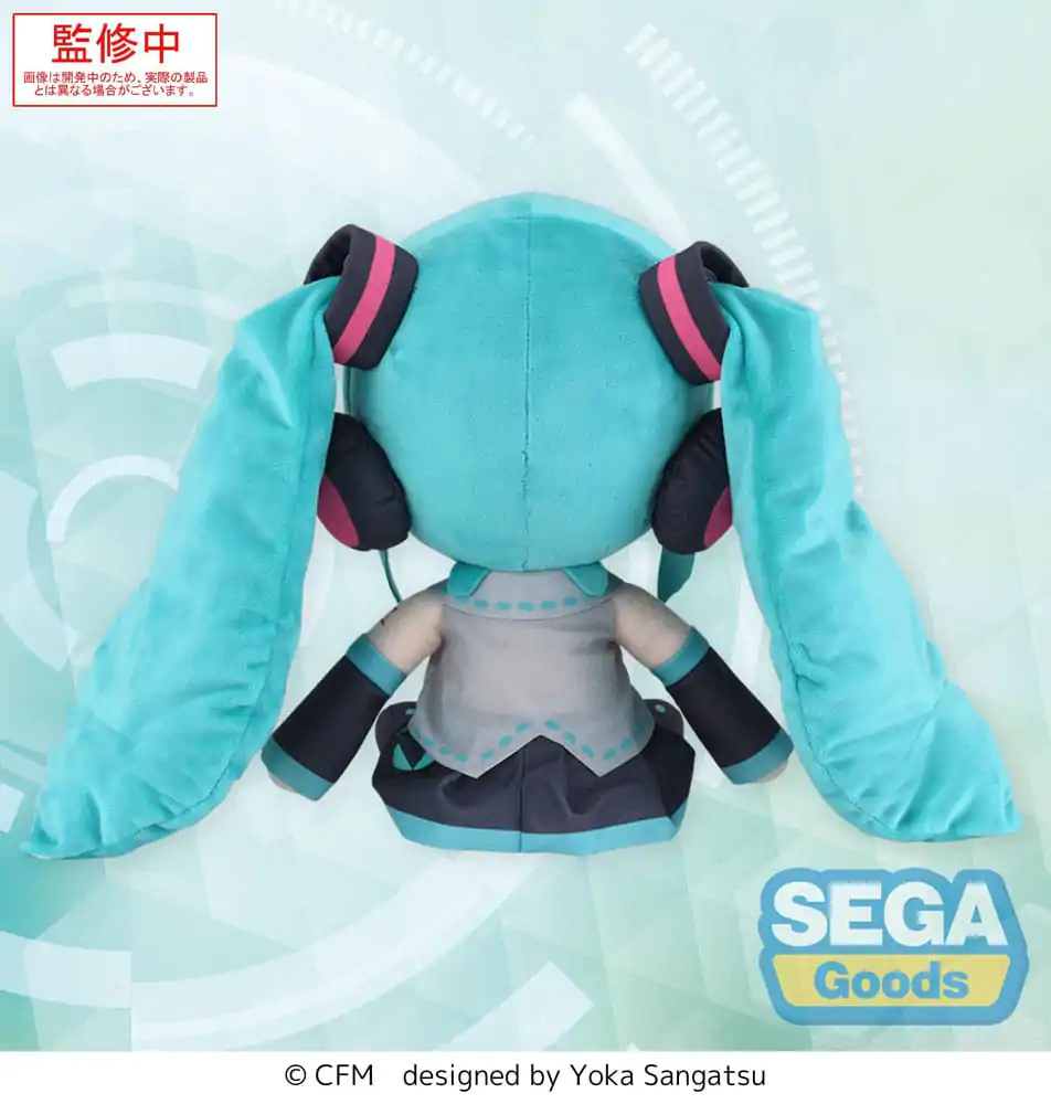 Character Vocal Series 01: Hatsune Miku Fuwa Petit Hatsune Miku L plüss figura 27 cm termékfotó